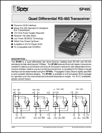 Click here to download SP495 Datasheet