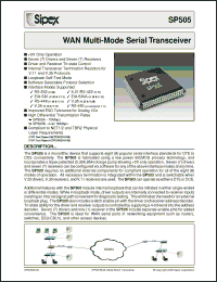 Click here to download SP505ACF Datasheet