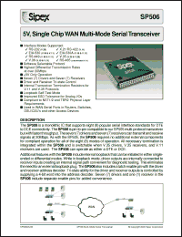 Click here to download SP506CF Datasheet