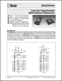 Click here to download SP522CF Datasheet