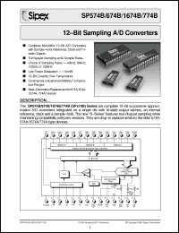 Click here to download SP774BJ Datasheet