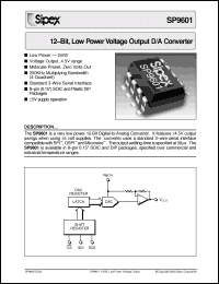 Click here to download SP9601AS Datasheet