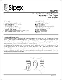 Click here to download SPX1086R-3.3 Datasheet