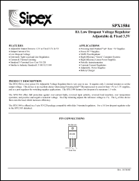Click here to download SPX1584U Datasheet
