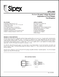 Click here to download SPX1585AU-1.5 Datasheet