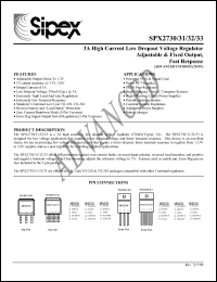 Click here to download SPX2731U-5.0 Datasheet