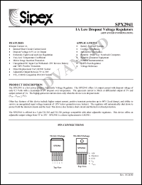 Click here to download SPX2941U5 Datasheet