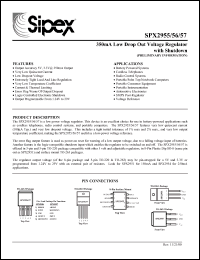 Click here to download SPX2955AT5-5.0 Datasheet