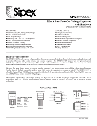 Click here to download SPX2955AS-5.0 Datasheet