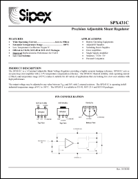 Click here to download SPX431CM1 Datasheet
