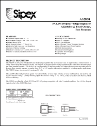 Click here to download AS2850 Datasheet