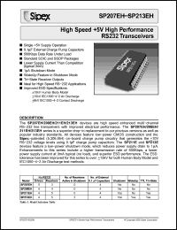 Click here to download SP207EH Datasheet