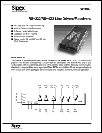 Click here to download SP304 Datasheet