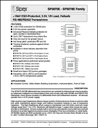 Click here to download SP3078EMN/TR Datasheet