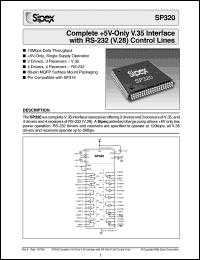 Click here to download SP320 Datasheet