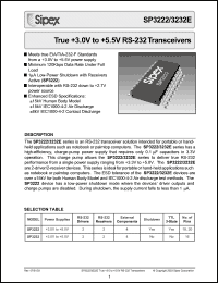 Click here to download SP3232CN Datasheet