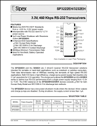 Click here to download SP3222EH Datasheet