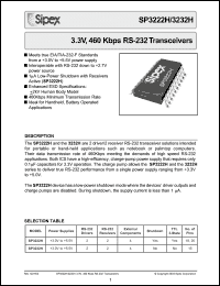 Click here to download SP3232HCY Datasheet