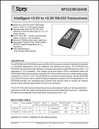 Click here to download SP3243B Datasheet