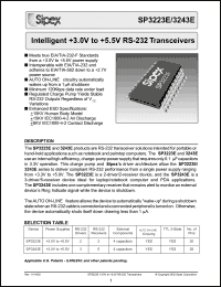 Click here to download SP3223E Datasheet