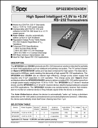 Click here to download SP3223EH Datasheet