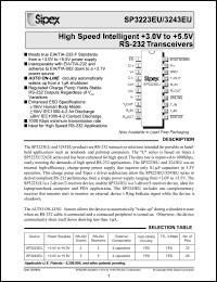 Click here to download SP3223EUCP Datasheet