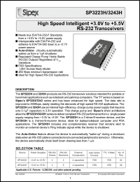 Click here to download SP3223HCY Datasheet