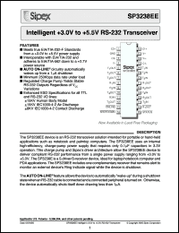 Click here to download SP3238EECY Datasheet