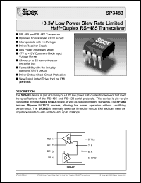 Click here to download SP3483 Datasheet