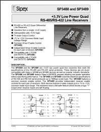 Click here to download SP3488 Datasheet