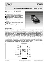 Click here to download SP4480 Datasheet