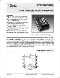 Click here to download SP481R Datasheet