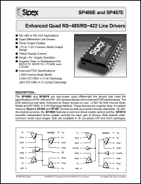 Click here to download SP486E Datasheet