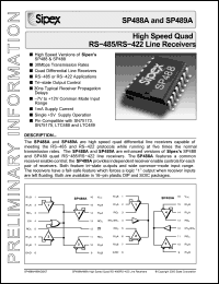 Click here to download SP488A Datasheet