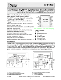 Click here to download SP6120BEY/TR Datasheet