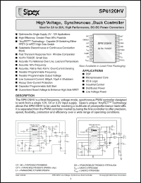Click here to download SP6120HVCY/TR Datasheet