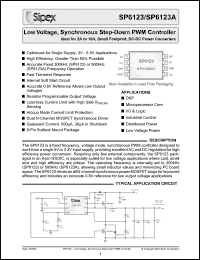Click here to download SP6123ACN/TR Datasheet