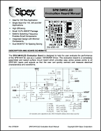 Click here to download SP6134HVLEDEB Datasheet