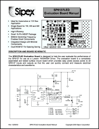 Click here to download SP6137LED Datasheet