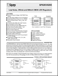 Click here to download SP6203ER-2.85 Datasheet