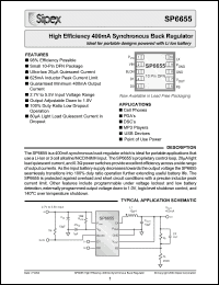 Click here to download SP6655ER/TR Datasheet