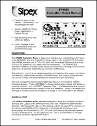 Click here to download SP6680EB Datasheet