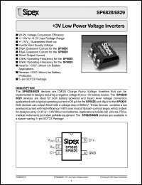 Click here to download SP6829 Datasheet