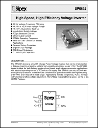 Click here to download SP6832 Datasheet