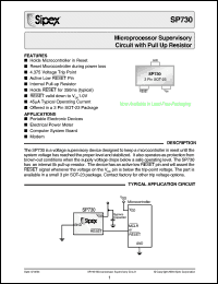 Click here to download SP730 Datasheet
