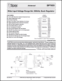 Click here to download SP7655ER/TR Datasheet