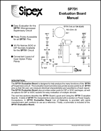 Click here to download SP791EB Datasheet