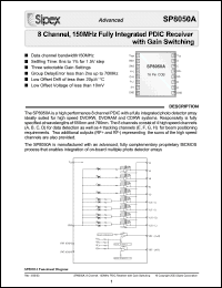 Click here to download SP8050 Datasheet