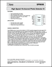 Click here to download SP8056EG Datasheet