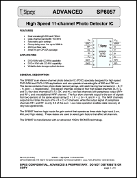 Click here to download SP8057 Datasheet